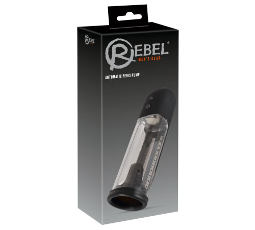 Автоматическая вакуумная помпа для пениса Rebel Automatic Pump