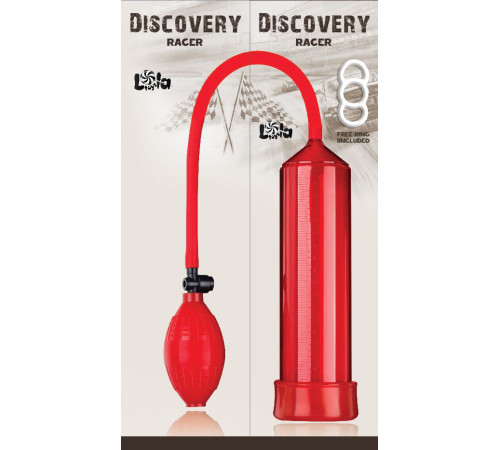 Красная вакуумная помпа Discovery Racer Red
