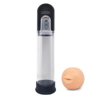 Автоматическая вакуумная помпа-мастурбатор Blowjob Auto Sucker Penis Enlarger Pump