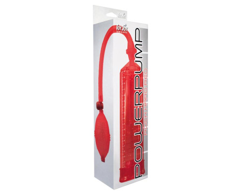 Заказать Красная вакуумная помпа Power Pump Red
