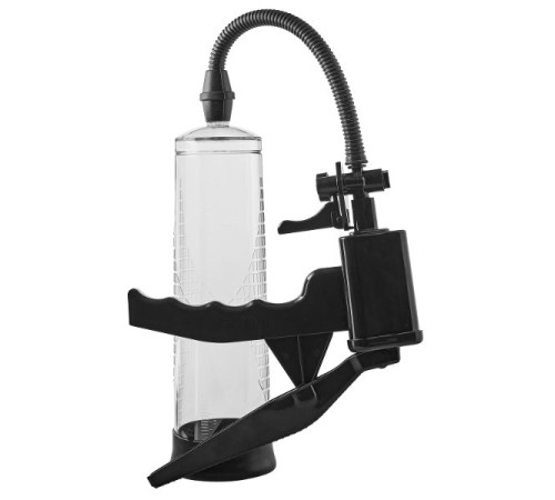 Прозрачная вакуумная помпа Pistol Penis Pump