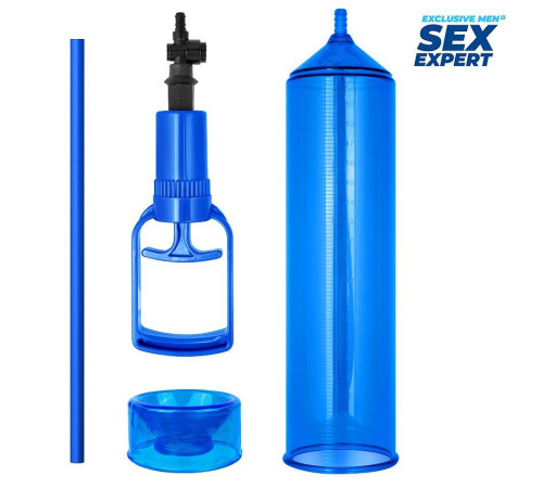 Синяя вакуумная помпа с уплотнительной насадкой