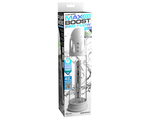 Заказать Белая вакуумная автоматическая помпа Max Boost Pro Flow Заказать Белая вакуумная автоматическая помпа Max Boost Pro Flow