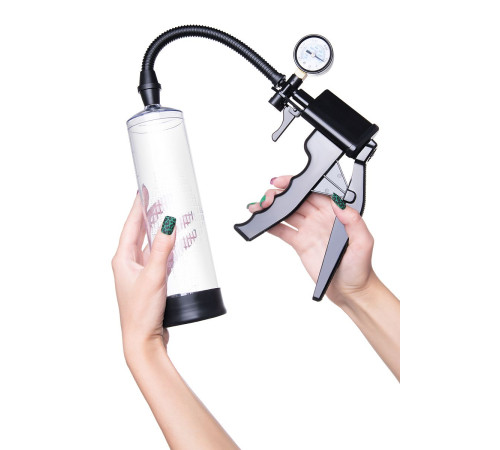 Прозрачная механическая помпа для пениса Viggo