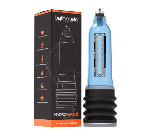 Синяя гидропомпа Bathmate HydroMAX8