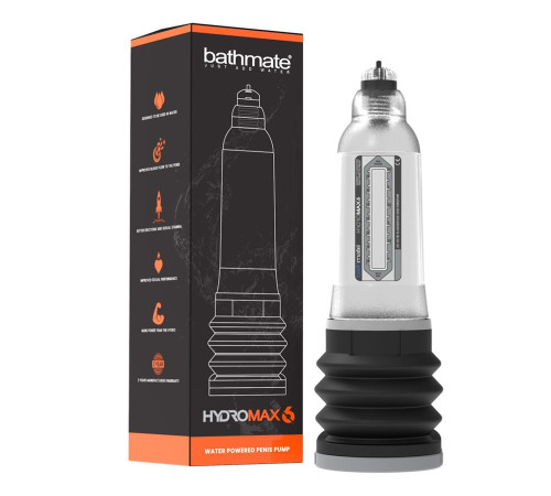 Прозрачная гидропомпа Bathmate HydroMAX6