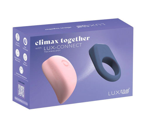 Набор Kiiroo Luxus: интерактивный вибратор LuxHer и эрекционное кольцо LuxHim Набор Kiiroo Luxus: интерактивный вибратор LuxHer и эрекционное кольцо LuxHim