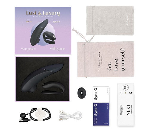 Набор Lust   Luxury: Womanizer Next и We-Vibe Sync O