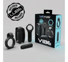 Набор Bathmate Vibe Endurance Kit: 2 эрекционных кольца, вибропуля, мастурбатор