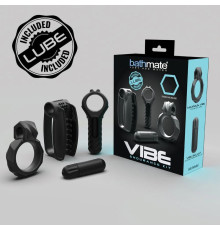 Набор Bathmate Vibe Endurance Kit: 2 эрекционных кольца, вибропуля, мастурбатор