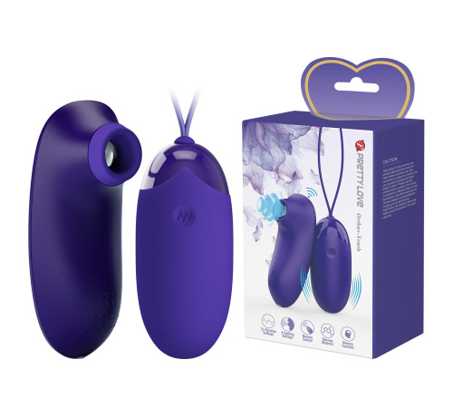 Набор вибростимуляторов Orthus-Youth: яйцо и стимулятор клитора