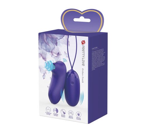 Набор вибростимуляторов Orthus-Youth: яйцо и стимулятор клитора