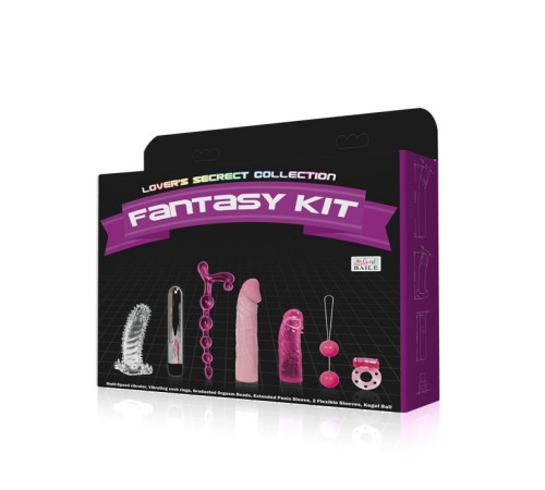Набор для любовных игр Fantasy Kit из 7 предметов Набор для любовных игр Fantasy Kit из 7 предметов