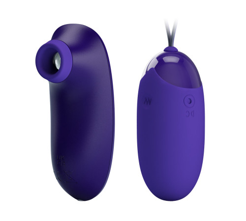 Набор вибростимуляторов Orthus-Youth: яйцо и стимулятор клитора