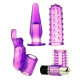 Заказать Фиолетовый вибронабор Foreplay Couples Kit