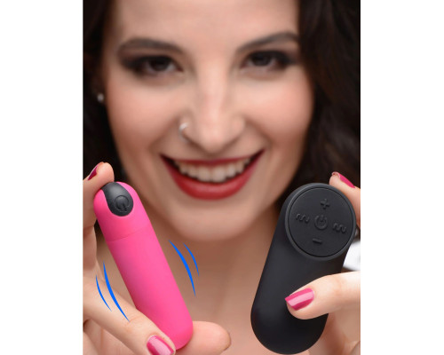 Заказать Розовая вибропуля с пультом ДУ 21X Vibrating Bullet with Remote Control Заказать Розовая вибропуля с пультом ДУ 21X Vibrating Bullet with Remote Control