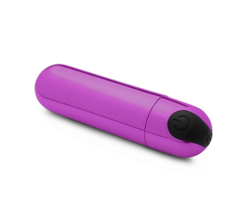 Лиловая вибропуля 10X Rechargeable Vibrating Metallic Bullet