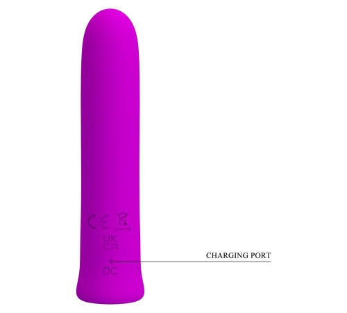 Лиловый мини-вибратор Curtis