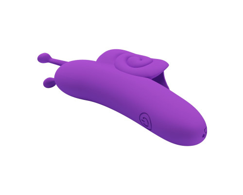 Заказать Фиолетовый вибратор на палец в форме улитки Snail Заказать Фиолетовый вибратор на палец в форме улитки Snail