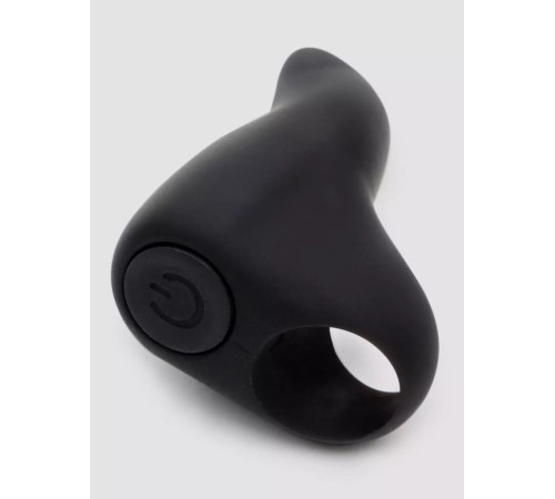 Черный вибратор на палец Sensation Rechargeable Finger Vibrator