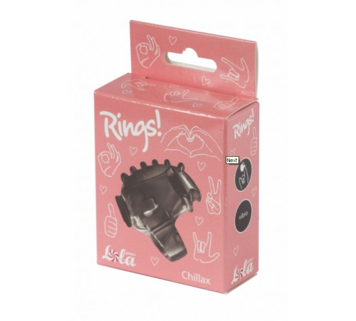 Черная насадка на палец Rings Chillax
