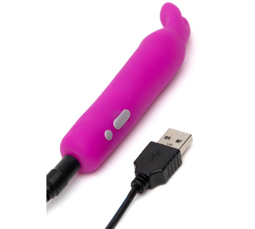 Лиловая вибропуля с ушками Rechargeable Rabbit Ears Bullet Vibrator Лиловая вибропуля с ушками Rechargeable Rabbit Ears Bullet Vibrator