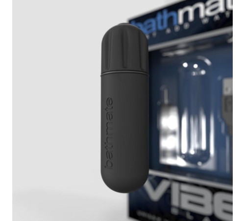 Чёрная перезаряжаемая вибропуля Bathmate Vibrating Bullet Vibe Black Чёрная перезаряжаемая вибропуля Bathmate Vibrating Bullet Vibe Black