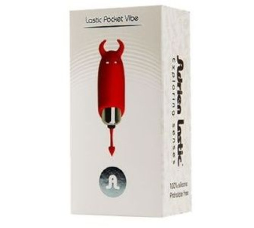 Красный вибростимулятор Devol Mini Vibrator - 8,5 см.