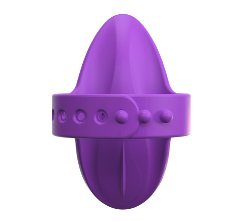 Фиолетовая вибронасадка на пальцы Finger Vibe