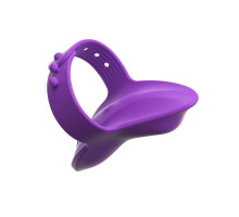 Фиолетовая вибронасадка на пальцы Finger Vibe