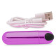 Заказать Лиловая вибропуля 10X Rechargeable Vibrating Metallic Bullet