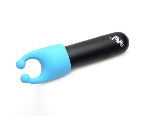 Заказать Вибропуля с 4 эластичными насадками Rechargeable Bullet With 4 Attachments