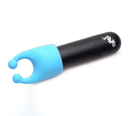 Вибропуля с 4 эластичными насадками Rechargeable Bullet With 4 Attachments Вибропуля с 4 эластичными насадками Rechargeable Bullet With 4 Attachments