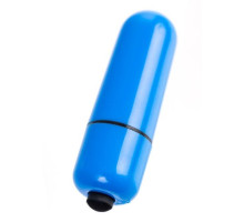 Синяя вибропуля A-Toys Braz - 5,5 см.