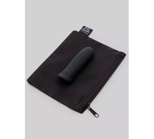 Черная вибропуля Sensation Rechargeable Bullet Vibrator