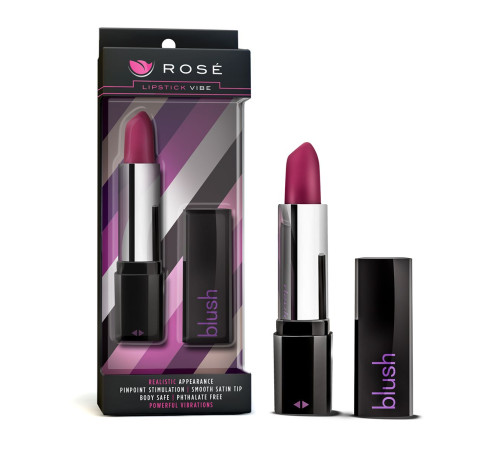 Вибратор в форме помады Rose Lipstick Vibe