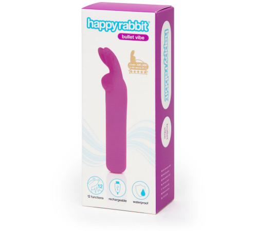 Лиловая вибропуля с ушками Rechargeable Rabbit Ears Bullet Vibrator Лиловая вибропуля с ушками Rechargeable Rabbit Ears Bullet Vibrator