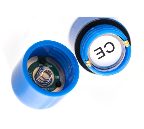 Синяя вибропуля A-Toys Braz - 5,5 см.