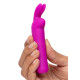 Заказать Лиловая вибропуля с ушками Rechargeable Rabbit Ears Bullet Vibrator