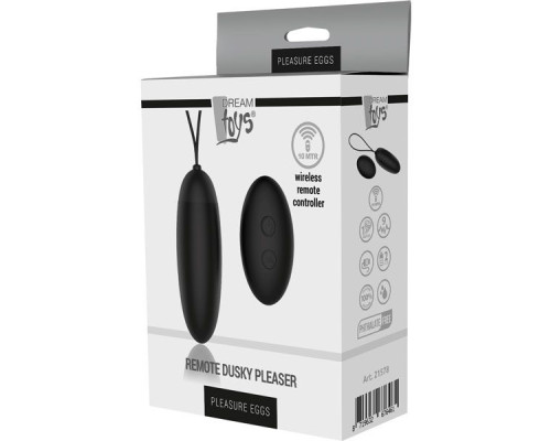 Заказать Черное виброяйцо REMOTE DUSKY PLEASER Заказать Черное виброяйцо REMOTE DUSKY PLEASER