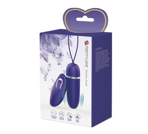 Фиолетовое виброяйцо с пультом ДУ Darlene-Youth