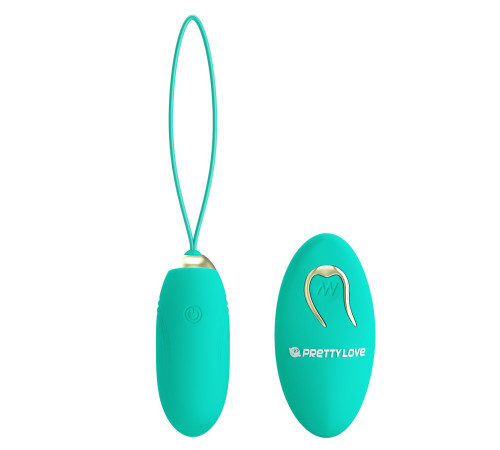 Зеленое виброяйцо Jenny с пультом ДУ