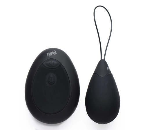 Черное виброяйцо с пультом ДУ 10X Silicone Vibrating Egg Черное виброяйцо с пультом ДУ 10X Silicone Vibrating Egg