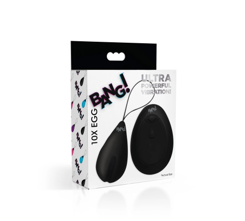 Черное виброяйцо с пультом ДУ 10X Silicone Vibrating Egg Черное виброяйцо с пультом ДУ 10X Silicone Vibrating Egg