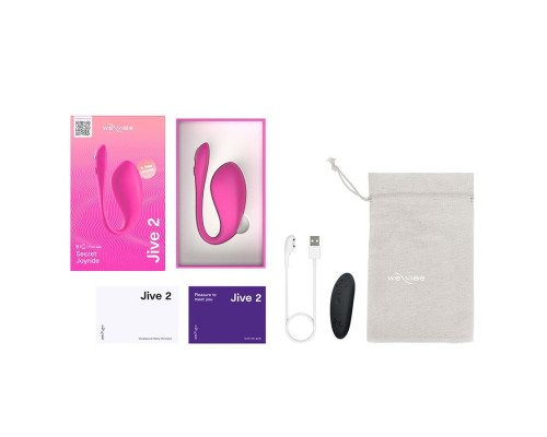 Заказать Розовый вибратор We-Vibe Jive 2