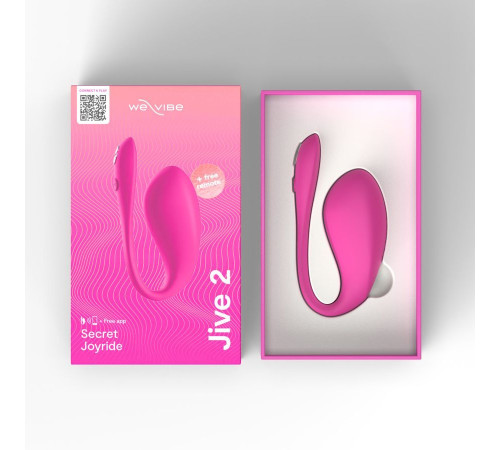 Розовый вибратор для ношения We-Vibe Jive 2
