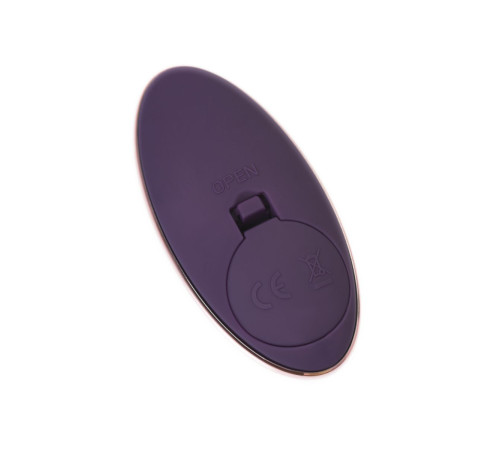 Фиолетовое виброяйцо с имитацией фрикций Bumpy