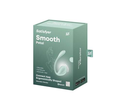 Мятное виброяйцо Smooth Petal