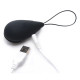 Заказать Черное виброяйцо с пультом ДУ 10X Silicone Vibrating Egg