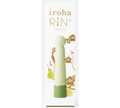 Салатовый вибратор с шаровидной мягкой головкой IROHA Rin+ Hisui - 16 см. Салатовый вибратор с шаровидной мягкой головкой IROHA Rin+ Hisui - 16 см.